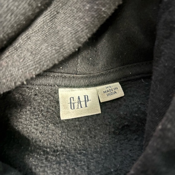 Black Gap Pullover Hoodie - Picture 2 of 2